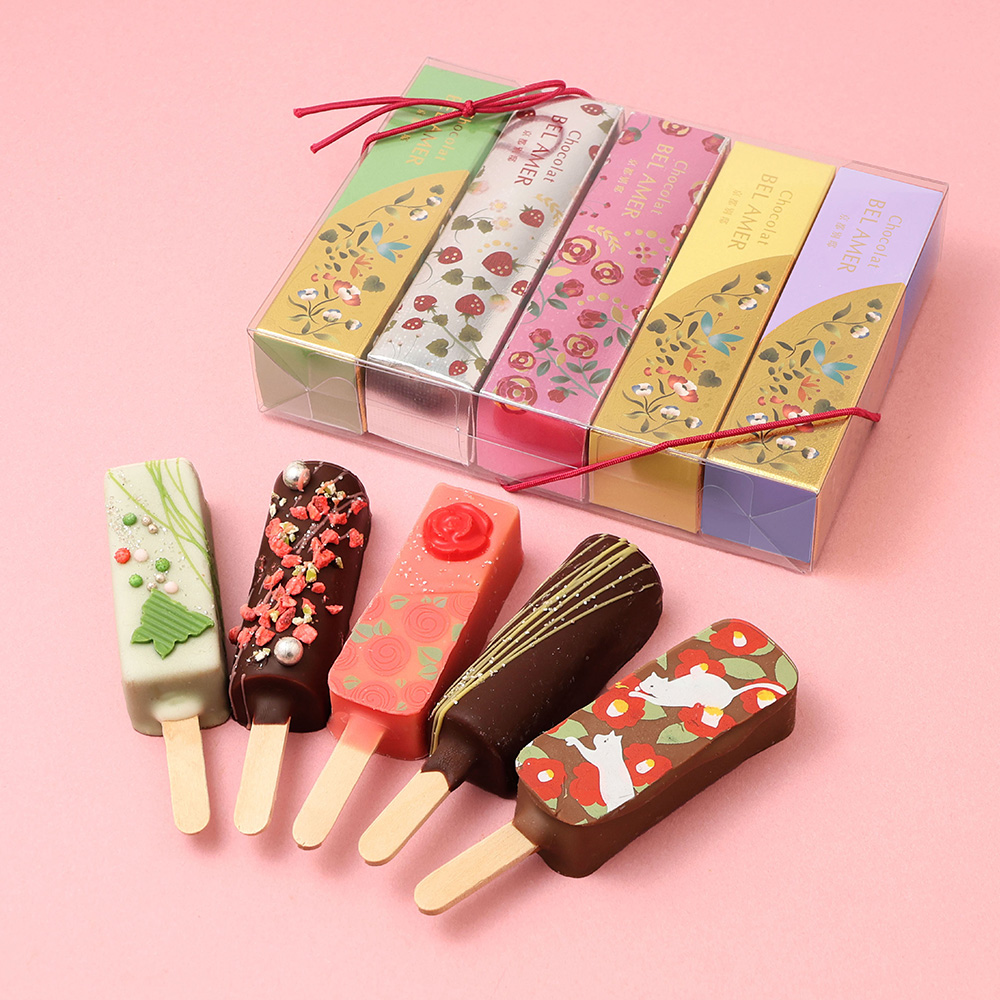 【バレンタインデー】スティックショコラ5本ギフト