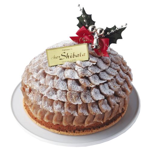 【クリスマス】＜シェ シバタ 監修＞ホリデーモンブラン