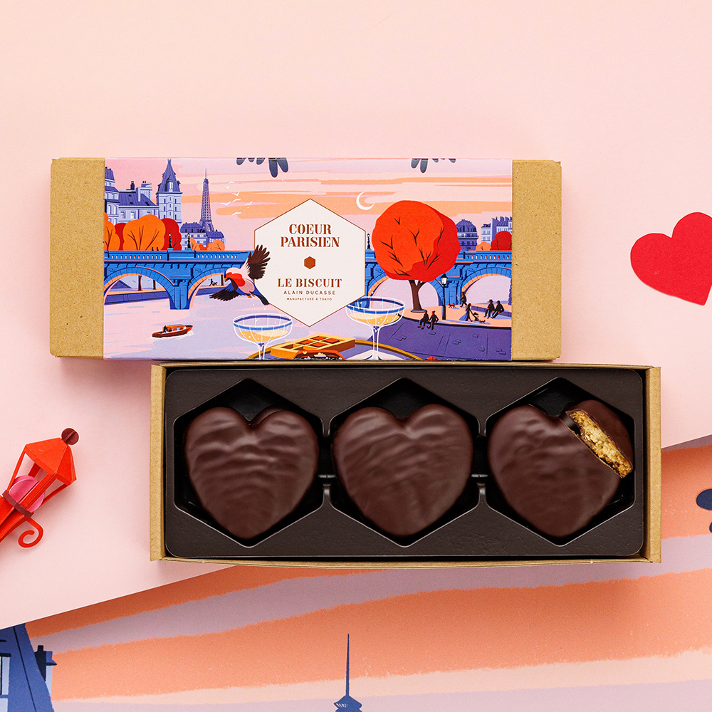 【バレンタインデー】ピュール・クール ノワール 詰め合わせ 6枚入り