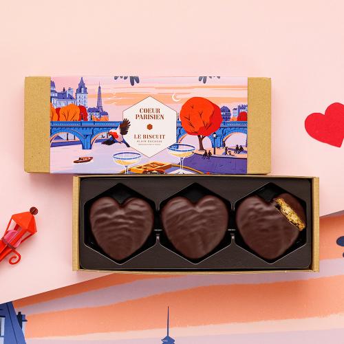 【バレンタインデー】ピュール・クール ノワール 詰め合わせ 6枚入り