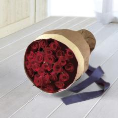 生花 花束「赤バラ25本」