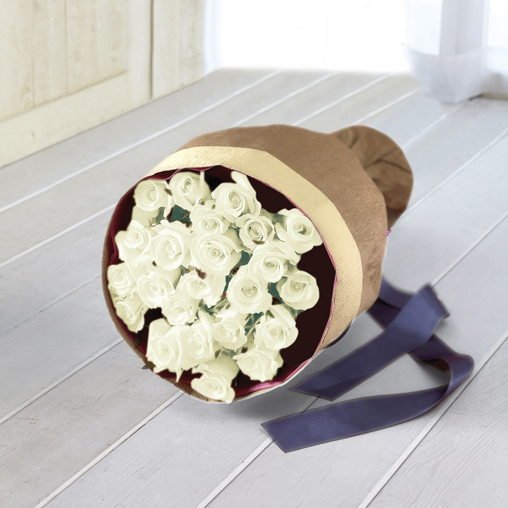 生花 花束「白バラ25本」 | 商品詳細 | 高島屋オンラインストア