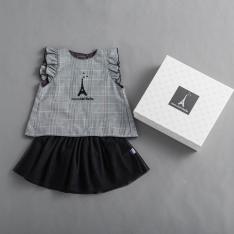 チュニックスタイ&チュールスカートセット