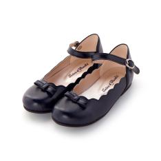 リボンスカラップシューズ 17cm→20cm