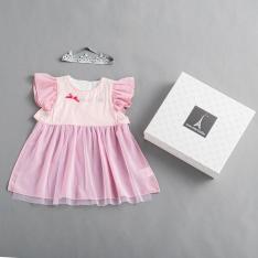 シフォンドレスフウスタイ＆ヘアーバンドセット