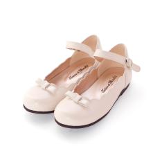 リボンスカラップシューズ 17cm→20cm