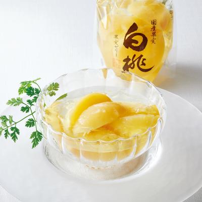 〈サンヨー堂〉国産白桃ゼリー