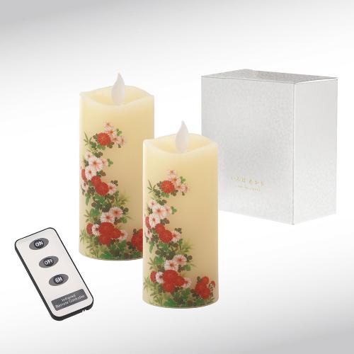 いろはあかりS 菊花（電池式ローソク）セット