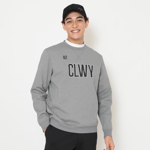 メンズカノコダブルニット クルーネック スウェット M→LL