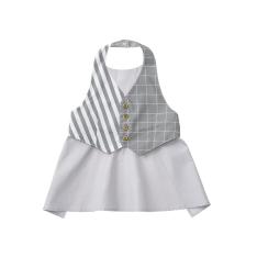 お食事エプロン ギャルソン  グラフ（ベビー）