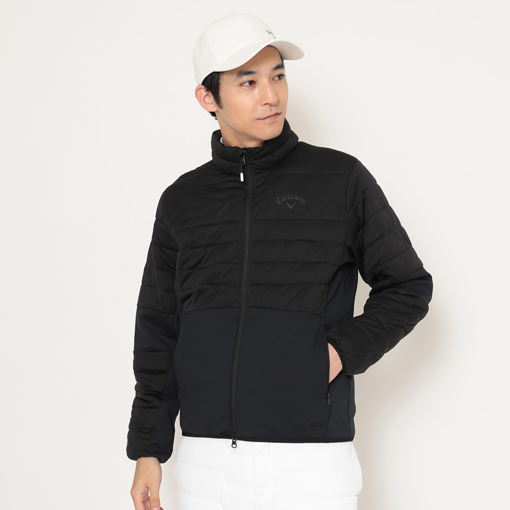 メンズスターストレッチ 中わた＆裏起毛 スムース スウェット M→LL