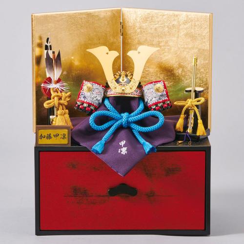 収納兜飾り一式