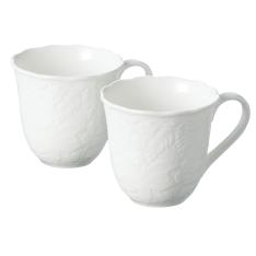 〈ナルミ〉ホニトンレース ペアマグセット
