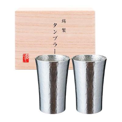 錫製 酒器揃 作家物 高島屋で購入 カップ 2ヶセット｜錫製雑貨・酒器の通販は能作オンライン