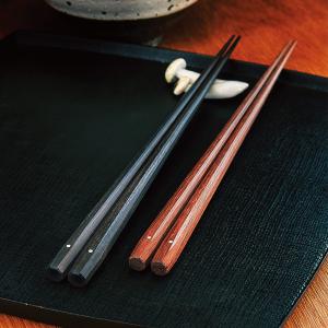 マルナオ MARUNAO特上 百年 八角箸 黒檀 専用ケース付き MARUNAO】特上 百年 八角箸(黒檀) - 阪急百貨店 | WEBカタログ
