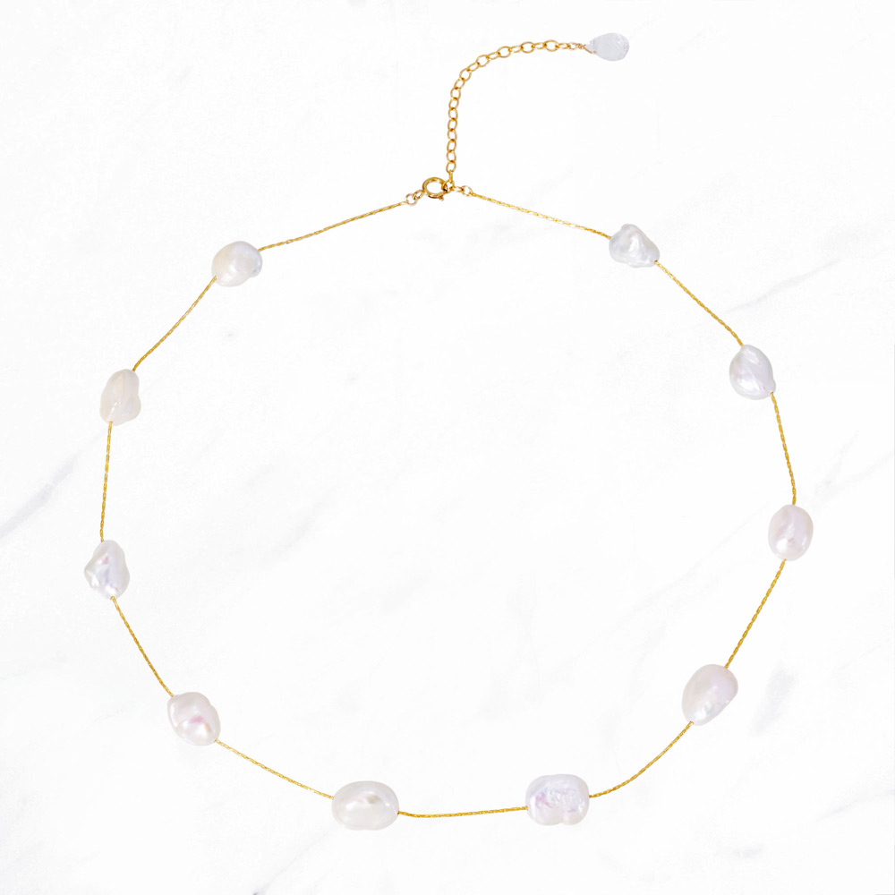 Decadeショートパールネックレス