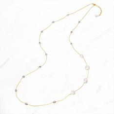 Decadeロングパールネックレス