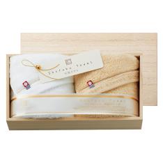 〈今治謹製〉至福タオルセット 木箱入り