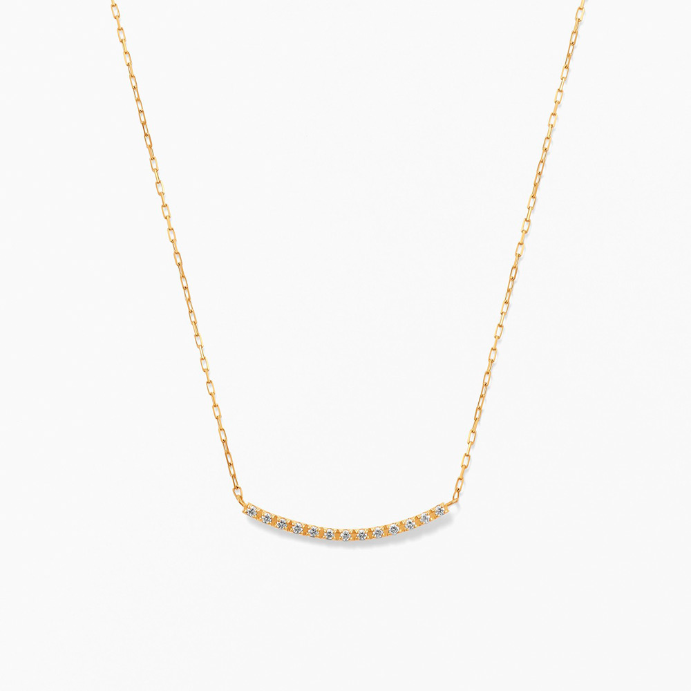 K18YG ダイヤモンドネックレス