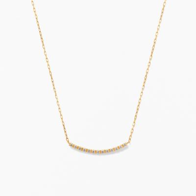 K18YG ダイヤモンドネックレス