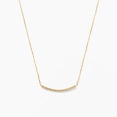 K18YG ダイヤモンドネックレス