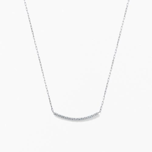 Pt950／Pt850 ダイヤモンドネックレス