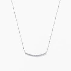 Pt950／Pt850 ダイヤモンドネックレス