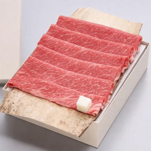 【父の日】国産牛ロースすき焼き用（父の日専用掛紙付）
