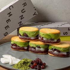 羽二重抹茶バターチーズサンド