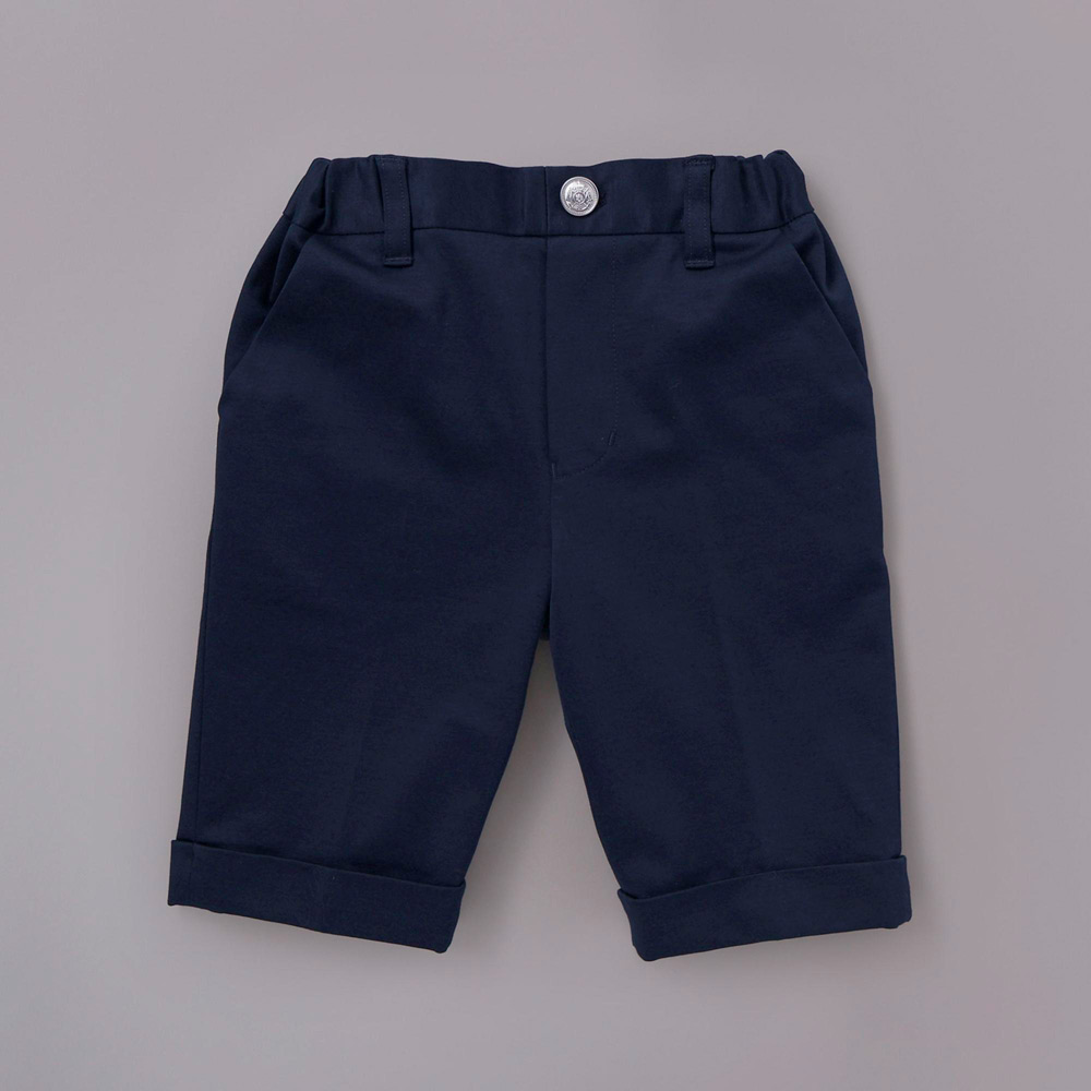 モクロディ裾ダブルハーフパンツ 120cm→130cm