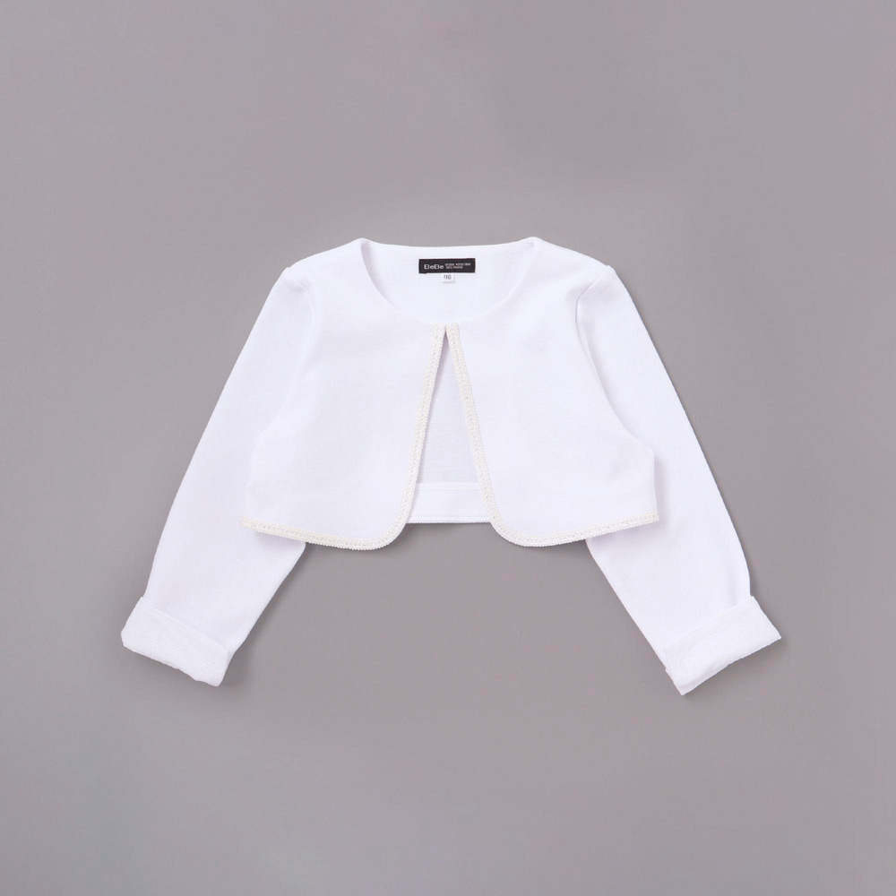 リップルポンチノーカラージャケット 120cm→130cm