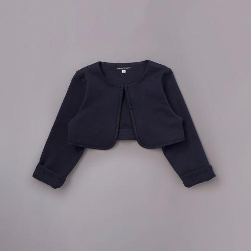 リップルポンチノーカラージャケット 120cm→130cm