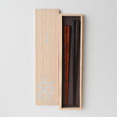 正八箸 黒檀・サティーネ 八角