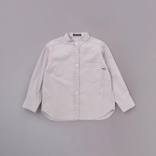 ストレッチウェザーバンドカラー長袖シャツ 120cm→130cm