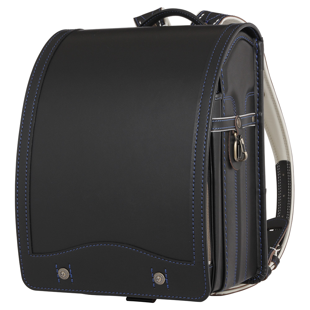 【名入れ】ランドセル（YAA84023 クロ＆ブルーステッチ）