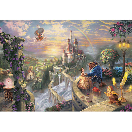 ジグソーパズル 「Beauty and the Beast falling in love」