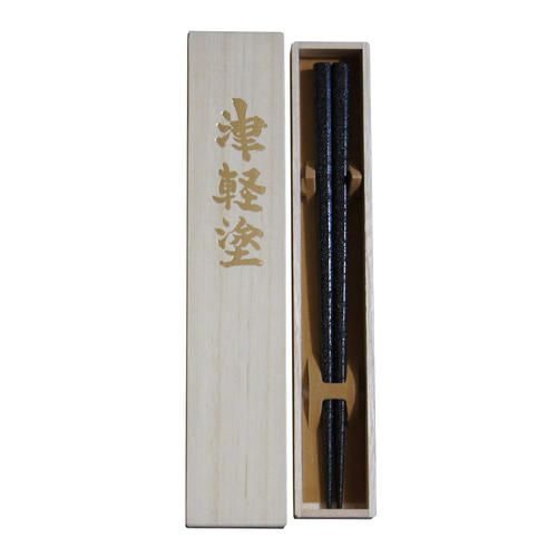 紋紗塗箸(紫)