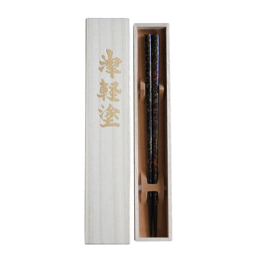 唐塗箸「極み」(黒)