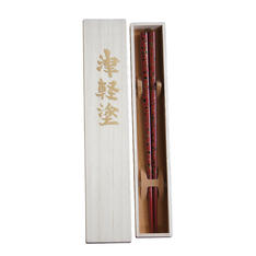 唐塗箸「極み」(赤)