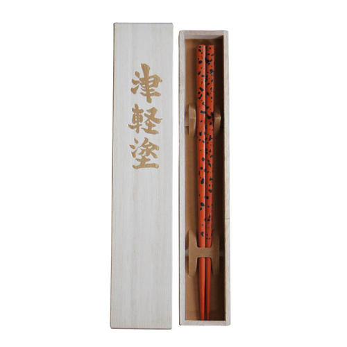 唐塗箸「極み」(オレンジ)