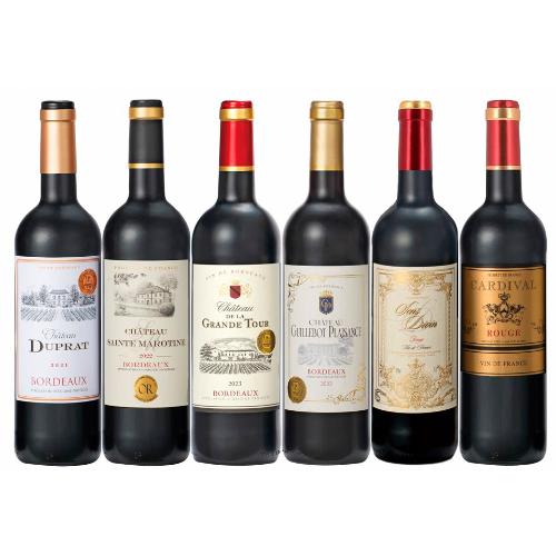 ボルドー金賞受賞赤ワイン＆フランス赤ワイン6本セット