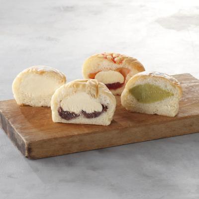 ＜万両屋＞もちもちクリームパン8個セット