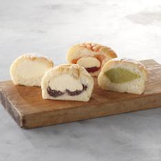 ＜万両屋＞もちもちクリームパン8個セット