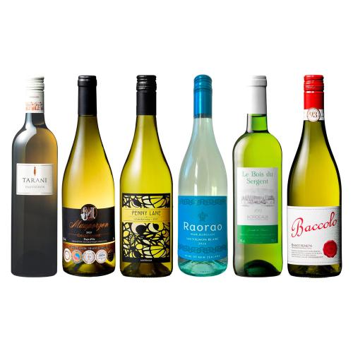 旨い白ワインだけ集めた、金賞・銘醸地入り辛口白ワイン6本セット