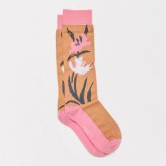 フラワージャカードソックス