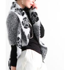 シャギーニットカーディガン