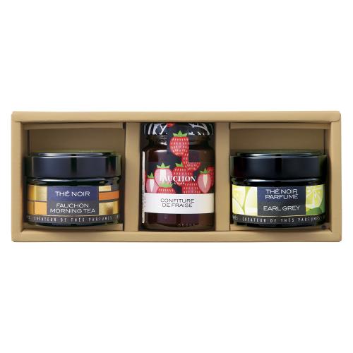 〈フォション〉紅茶・ジャム詰合せ×2箱セット
