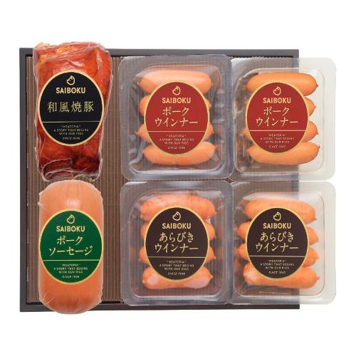 焼豚とソーセージのギフトセット
