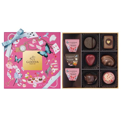 【バレンタインデー】アリスのティーパーティ アソートメント 9粒入