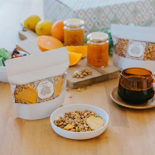 【母の日】愛媛県産の果物を使ったジャムとはだか麦のグラノーラ